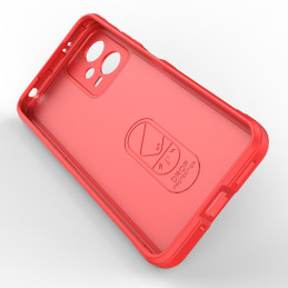 
Lankstus dangtelis Xiaomi Redmi Note 12 5G / Poco X5 5G Magic Shield Case raudonas
