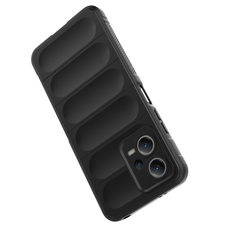 Lankstus dangtelis, skirtas Xiaomi Redmi Note 12 5G / Poco X5 5G Magic Shield Case juodas