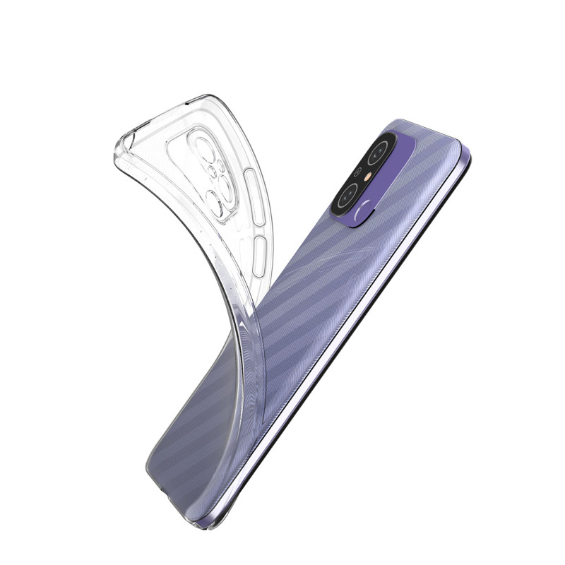 Itin plonas 0,5 mm dėklo dangtelis, skirtas „Xiaomi Xiaomi Redmi 11A“ / „Poco C55“ / „Redmi 12C Ultra Clear Transparent...
