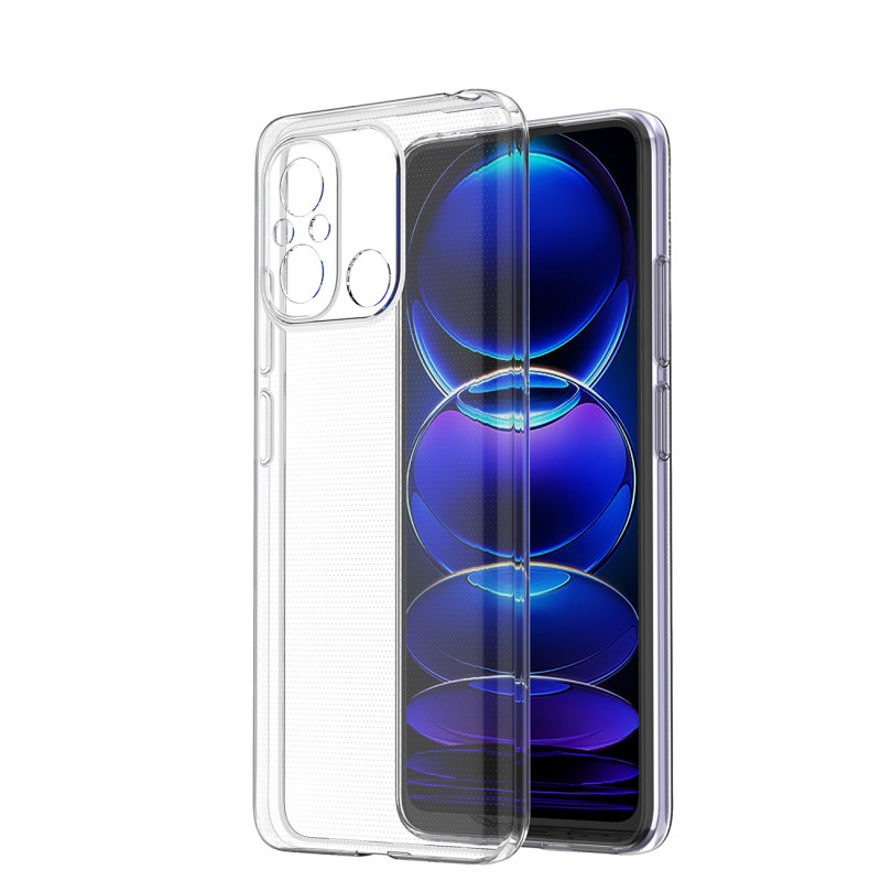 Itin plonas 0,5 mm dėklo dangtelis, skirtas „Xiaomi Xiaomi Redmi 11A“ / „Poco C55“ / „Redmi 12C Ultra Clear Transparent...