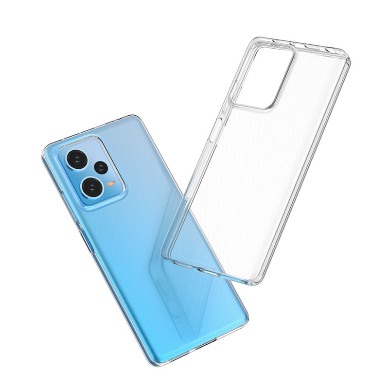 Itin plonas 0,5 mm dėklo dangtelis, skirtas „Xiaomi Xiaomi Redmi Note 12 Pro+ Ultra Clear Transparent“