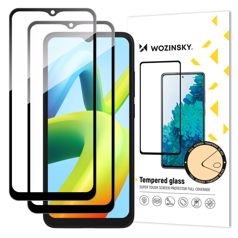 SET 2x 9H grūdintas stiklas, skirtas Xiaomi Redmi A2 / Redmi A1 viso ekrano su juodu rėmeliu
SET 2x 9H grūdintas stiklas, skirtas Xiaomi Redmi A2 / Redmi A1 viso ekrano su juodu rėmeliu