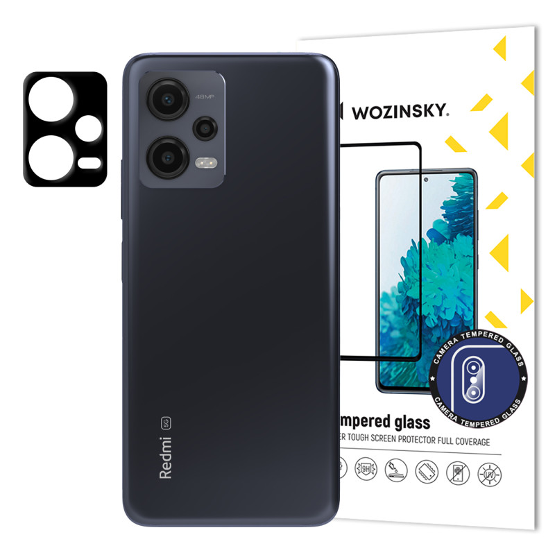 
9H grūdintas stiklas fotoaparatui, skirtas Xiaomi Redmi Note 12 5G / Poco X5 5G Visas kameros stiklas
