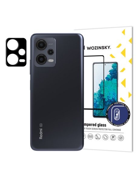 
9H grūdintas stiklas fotoaparatui, skirtas Xiaomi Redmi Note 12 5G / Poco X5 5G Visas kameros stiklas
