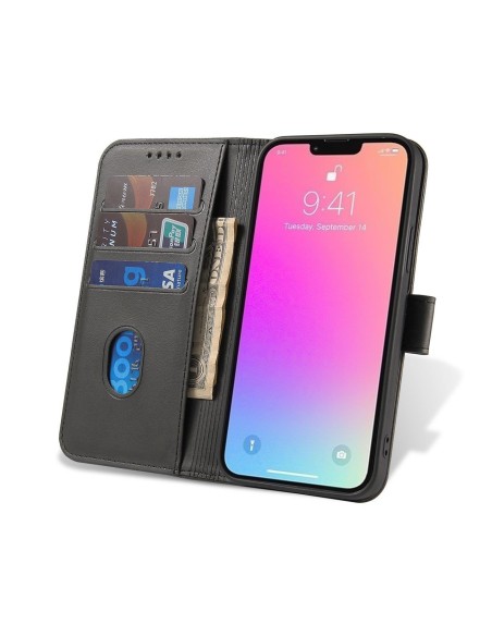 
Dangtis su atvartu ir pinigine Xiaomi Redmi Note 12 Magnet Case, juodas
