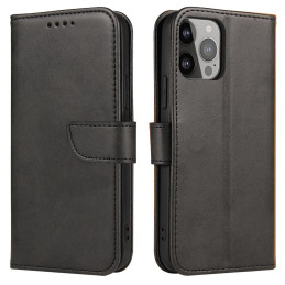 
Dangtis su atvartu ir pinigine Xiaomi Redmi Note 12 Magnet Case, juodas
