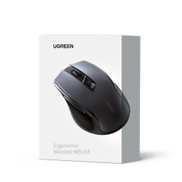 
Optinė pelė belaidė pelė USB 2.4GHz / Bluetooth 5.0 4000 DPI juoda
