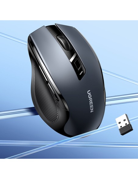 Optinė pelė belaidė pelė USB 2.4GHz / Bluetooth 5.0 4000 DPI juoda
 
Optinė pelė belaidė pelė USB 2.4GHz / Bluetooth 5.0 4000 DPI juoda