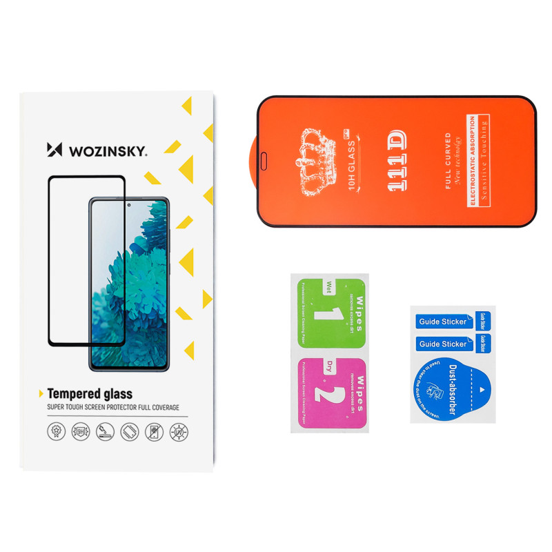 9H grūdintas stiklas skirtas Xiaomi Poco F5 Pro Tempered Glass ekranui, juodas