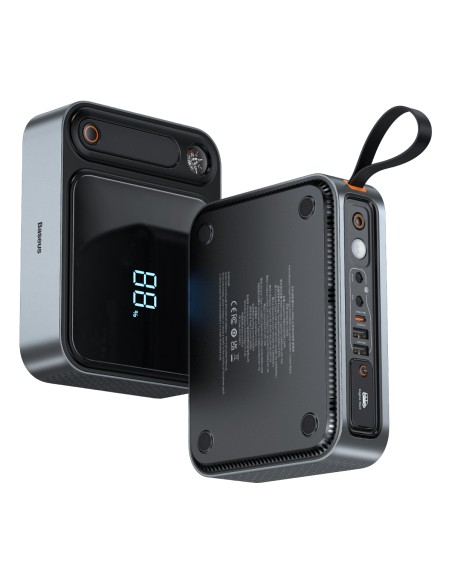 „3 viename“ USB maitinimo blokas USB-C „Jump Jump Starter“, skirtas automobiliui 3000A žibintuvėlis, juodas
 
„3 viename“ USB maitinimo blokas USB-C „Jump Jump Starter“, skirtas automobiliui 3000A žibintuvėlis, juodas