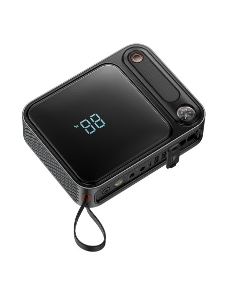 „3 viename“ USB maitinimo blokas USB-C „Jump Jump Starter“, skirtas automobiliui 3000A žibintuvėlis, juodas
 
„3 viename“ USB maitinimo blokas USB-C „Jump Jump Starter“, skirtas automobiliui 3000A žibintuvėlis, juodas