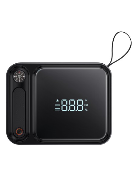 „3 viename“ USB maitinimo blokas USB-C „Jump Jump Starter“, skirtas automobiliui 3000A žibintuvėlis, juodas
 
„3 viename“ USB maitinimo blokas USB-C „Jump Jump Starter“, skirtas automobiliui 3000A žibintuvėlis, juodas