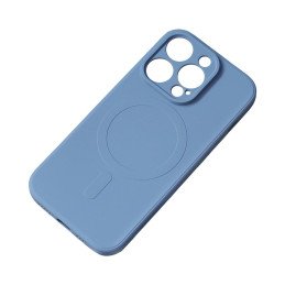 
Silikoninis dėklas su MagSafe iPhone 15 Plus silikoniniu dėklu, tamsiai mėlynas
