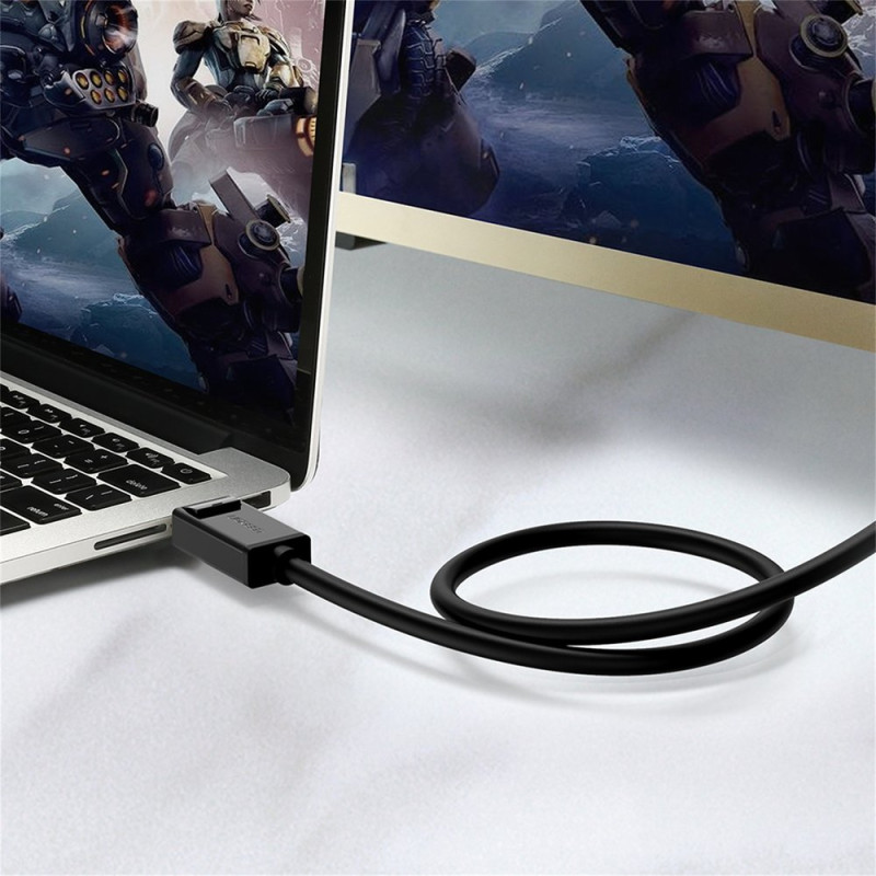 DisplayPort HDR 3D 4K laidas 1m juodas