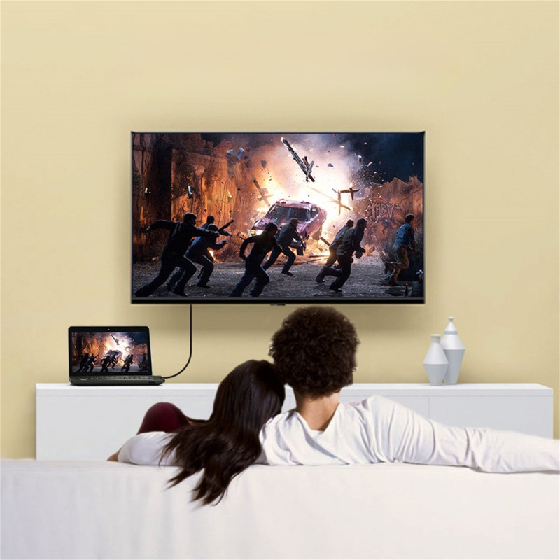 DisplayPort HDR 3D 4K laidas 1m juodas