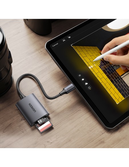 SD microSD MMC TF USB-C 5Gb/ s kortelių skaitytuvas – pilkas
 
SD microSD MMC TF USB-C 5Gb/ s kortelių skaitytuvas – pilkas