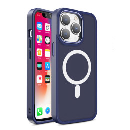 
Magnetinis dėklas su MagSafe, skirtas iPhone 15 Pro Max, žalios virvelės skylės
