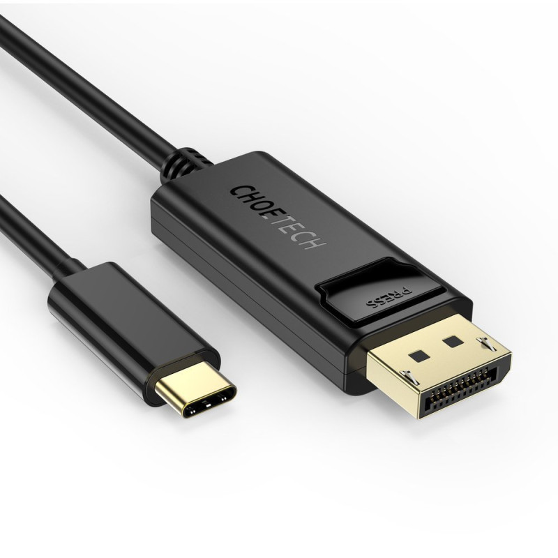 Adapterio laidas su USB Type C – 4K ekrano prievadas, 1,8 m juodas