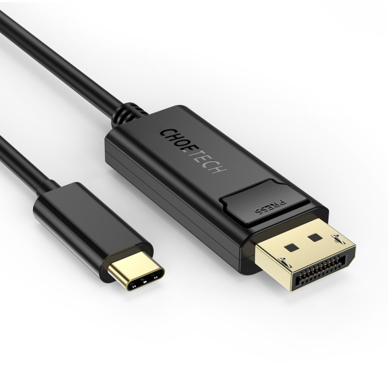 Adapterio laidas su USB Type C – 4K ekrano prievadas, 1,8 m juodas