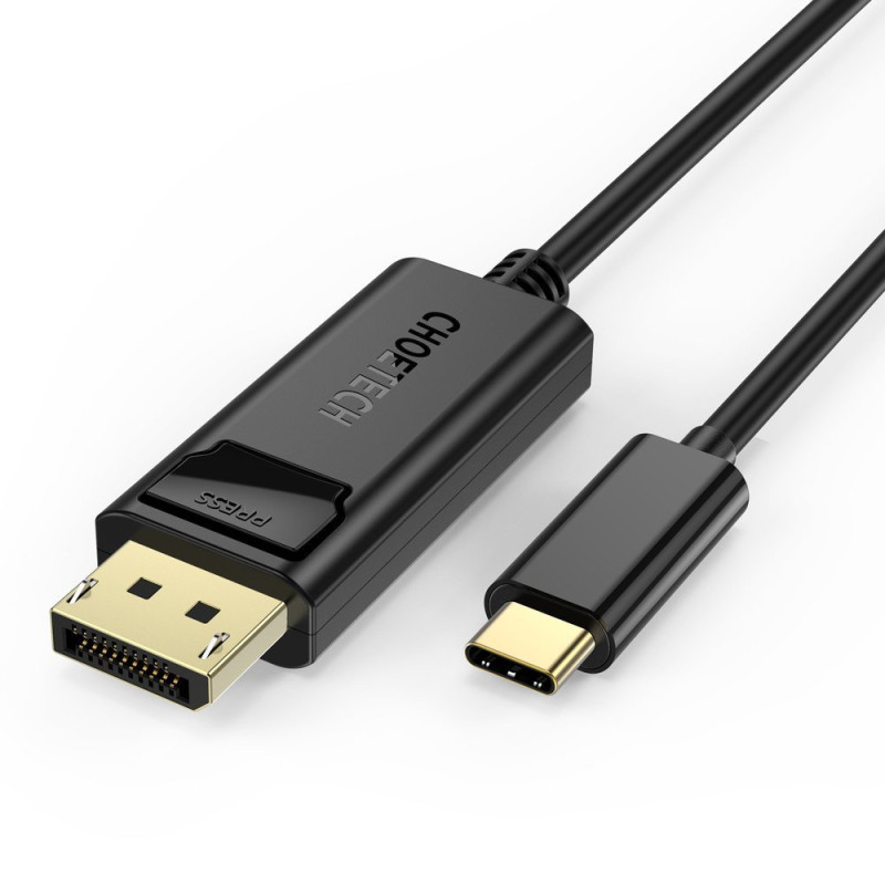Adapterio laidas su USB Type C – 4K ekrano prievadas, 1,8 m juodas