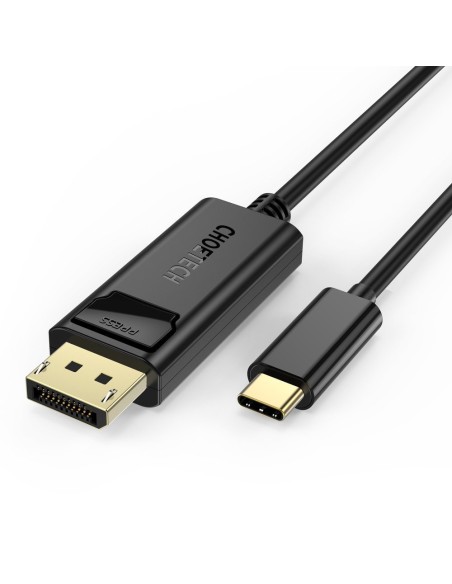 Adapterio laidas su USB Type C – 4K ekrano prievadas, 1,8 m juodas Adapterio laidas su USB Type C – 4K ekrano prievadas, 1,8 m juodas