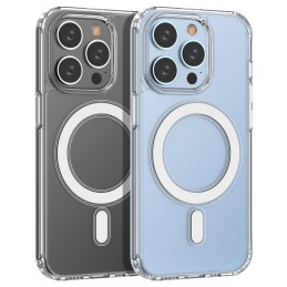
Lankstus magnetinis gelio dėklas iPhone 15 Pro su MagSafe, skaidrus
