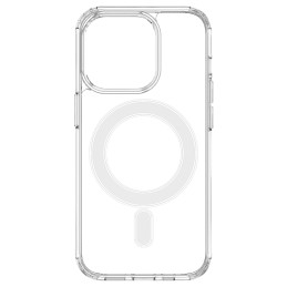 
Lankstus magnetinis gelio dėklas iPhone 15 Pro su MagSafe, skaidrus
