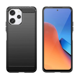 
Lankstus anglies rašto dangtelis Xiaomi Redmi 12 Carbon Case, juodas
