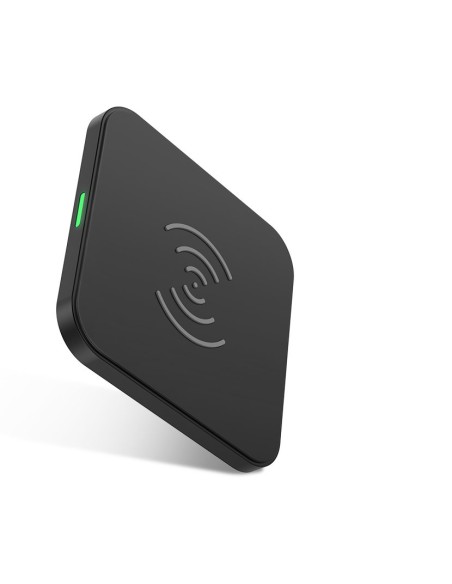 Qi belaidis pakrovėjas telefono ausinės EU pakrovėjas USB laidas - microUSB 1.2m SET baltas