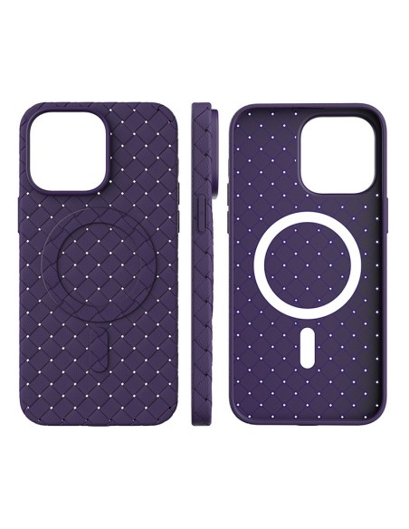 Pintas dėklas iPhone 13 su MagSafe Woven Case, violetinis
 
Pintas dėklas iPhone 13 su MagSafe Woven Case, violetinis