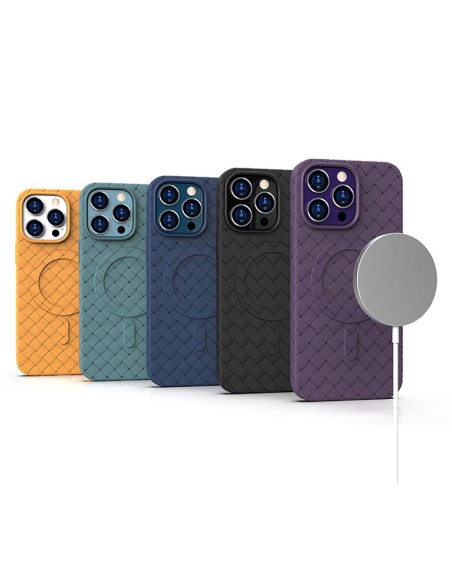 Pintas dėklas iPhone 14 su MagSafe Woven Case, violetinis
 
Pintas dėklas iPhone 14 su MagSafe Woven Case, violetinis