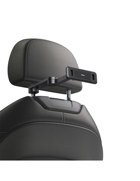 Išmaniojo telefono planšetės laikiklis 4,7'' - 12,3'' automobilio galvos atramai juoda Išmaniojo telefono planšetės laikiklis 4,7'' - 12,3'' automobilio galvos atramai juoda