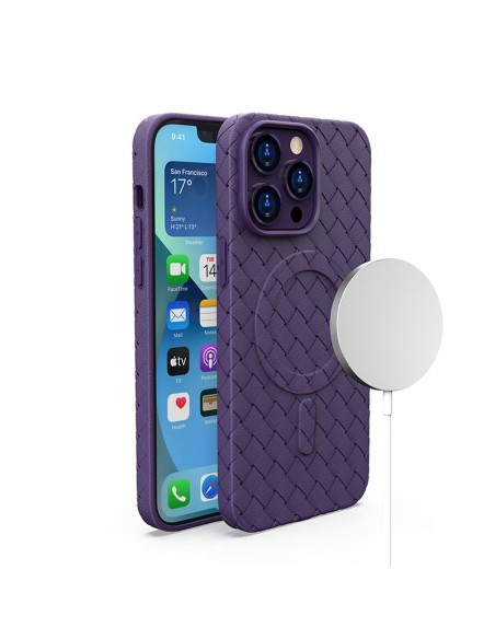 Pintas dėklas, skirtas iPhone 15 Pro su MagSafe Woven Case, violetinė
 
Pintas dėklas, skirtas iPhone 15 Pro su MagSafe Woven Case, violetinė
