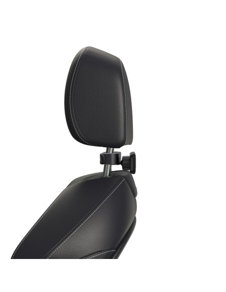 Išmaniojo telefono planšetės laikiklis 4,7'' - 12,3'' automobilio galvos atramai juoda Išmaniojo telefono planšetės laikiklis 4,7'' - 12,3'' automobilio galvos atramai juoda