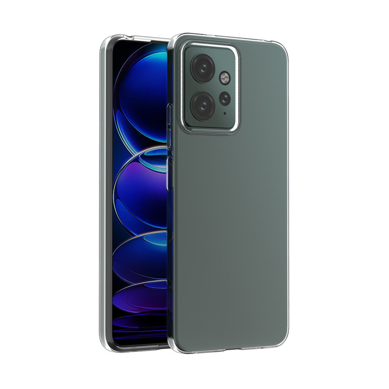 Skaidrus silikoninis dėklo dangtelis, skirtas Xiaomi Redmi 12 Ultra Clear