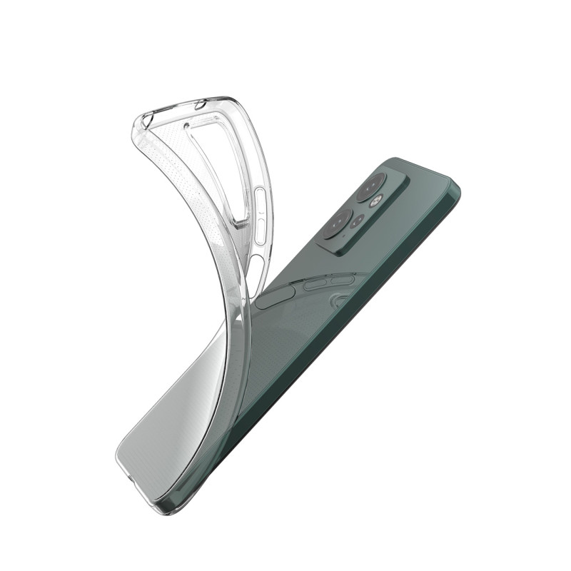 Skaidrus silikoninis dėklo dangtelis, skirtas Xiaomi Redmi 12 Ultra Clear