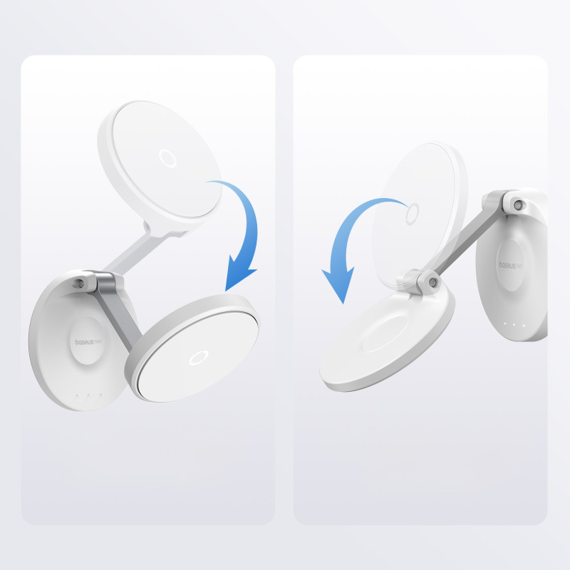 MagPro sulankstomas magnetinis telefono laikiklis, baltas