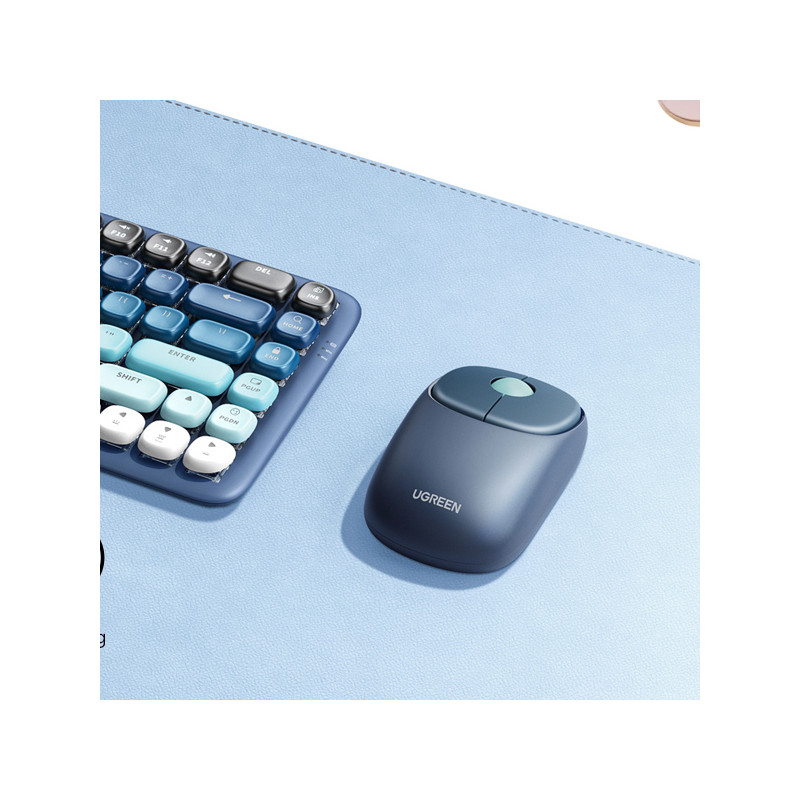 Belaidė kompiuterio pelė MU102 FUN+ Bluetooth 2.4 GHz, juoda