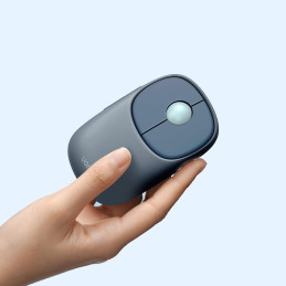 
Belaidė kompiuterio pelė MU102 FUN+ Bluetooth 2.4 GHz, juoda
