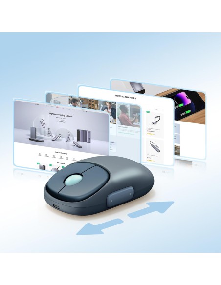 Belaidė kompiuterio pelė MU102 FUN+ Bluetooth 2.4 GHz, juoda
 
Belaidė kompiuterio pelė MU102 FUN+ Bluetooth 2.4 GHz, juoda