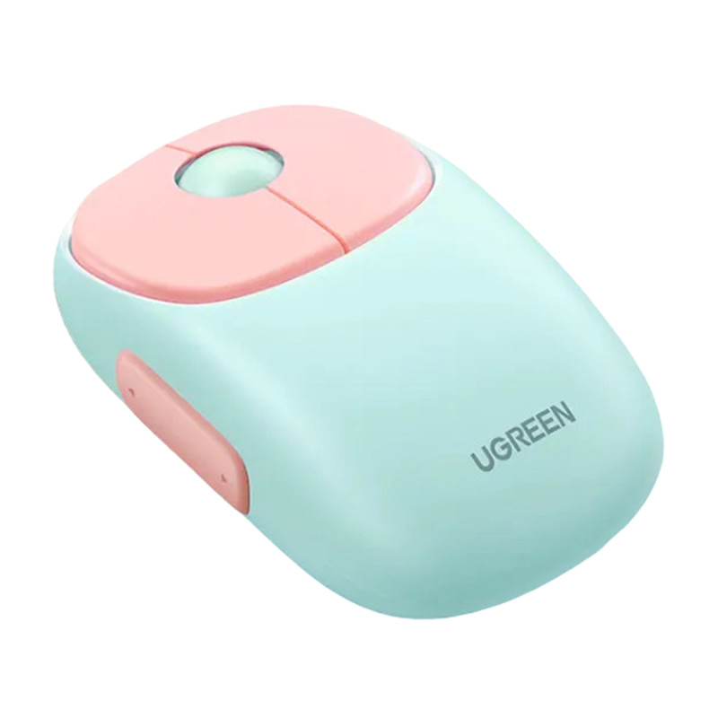 
Belaidė kompiuterio pelė MU102 FUN+ Bluetooth 2,4 GHz, rožinė
