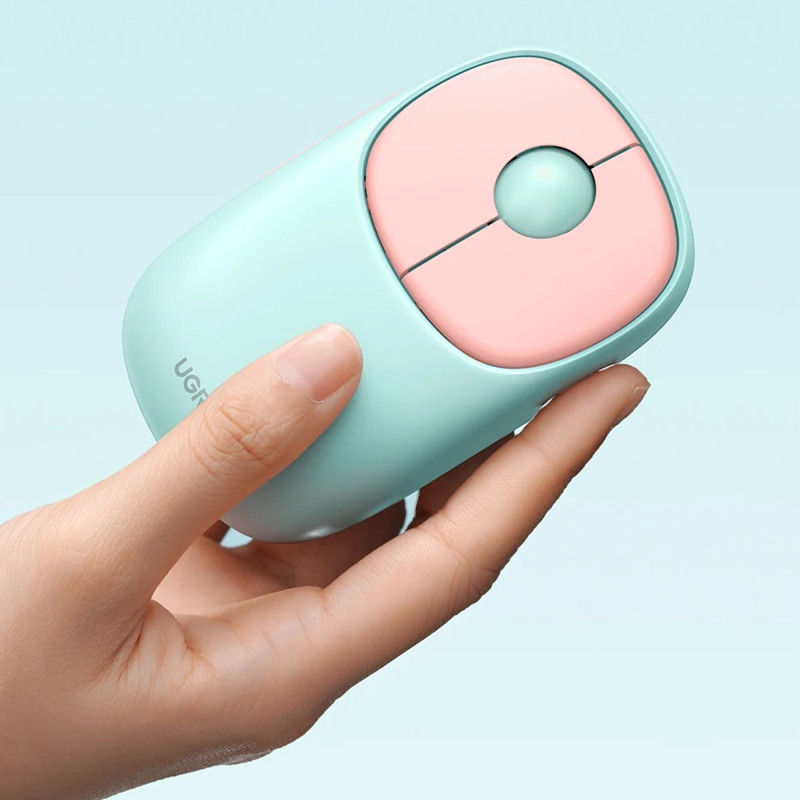 Belaidė kompiuterio pelė MU102 FUN+ Bluetooth 2,4 GHz, rožinė