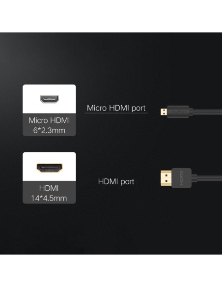 Garso Vaizdo kabelis microHDMI - HDMI 2.0 2m juodas
 
Garso Vaizdo kabelis microHDMI - HDMI 2.0 2m juodas