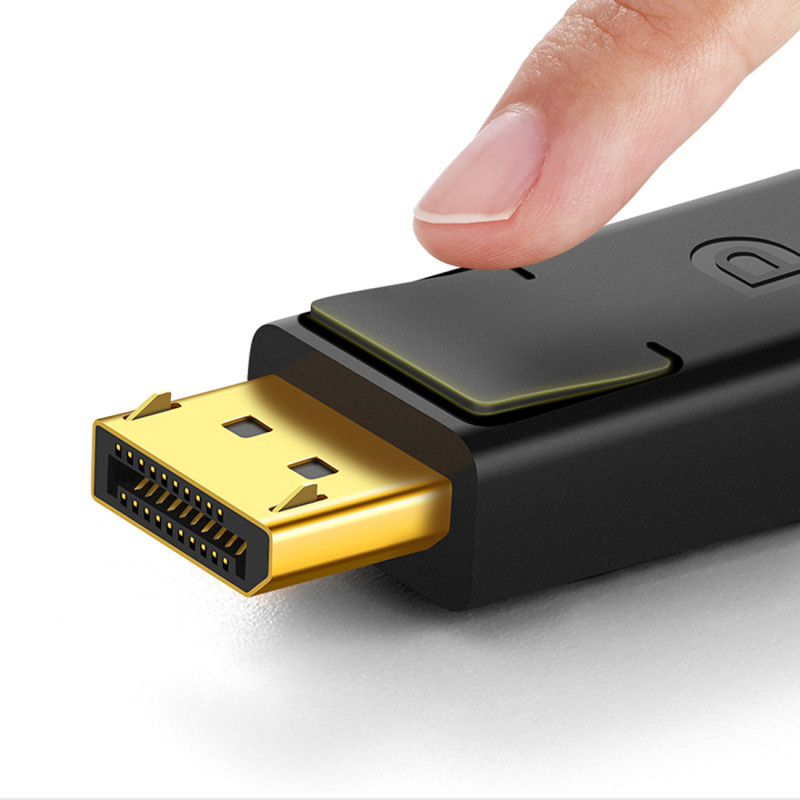 
DisplayPort kabelis 4K 30Hz 5m juodas
