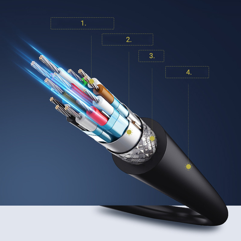 
DisplayPort kabelis 4K 30Hz 5m juodas
