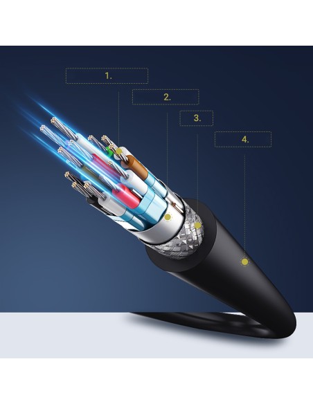 
DisplayPort kabelis 4K 30Hz 5m juodas
