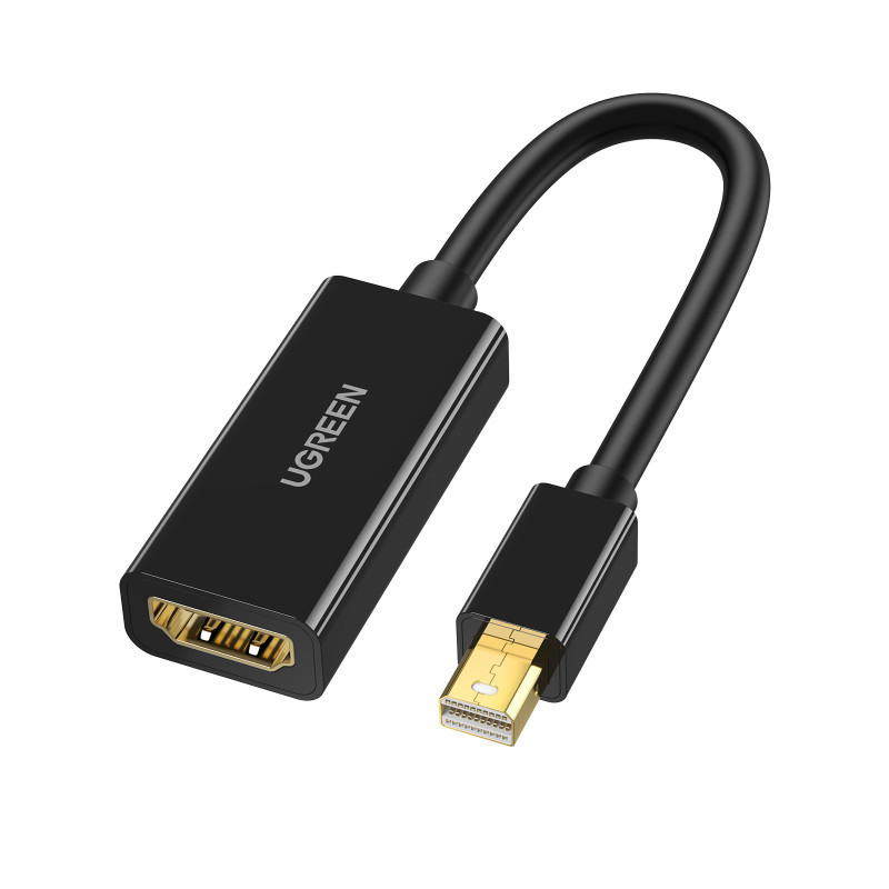 
Mini DP DisplayPort – HDMI 4K kabelio adapteris, juodas
