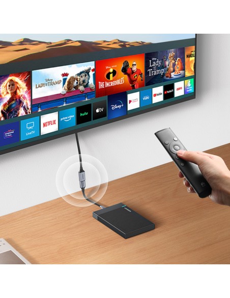 
USB 3.0 ilgintuvas, 5m, pintas, juodas
