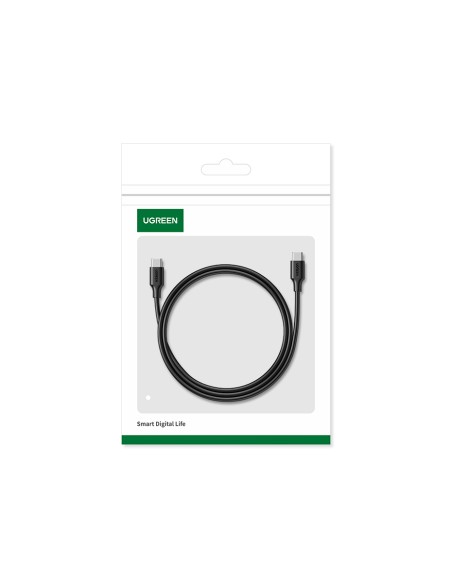 
USB-C PD QC kabelis 100W 5A 480Mb/ s 1,5m juodas
