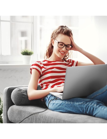 
Pintas USB-C PD laidas 240W 5A 480Mb/ s 1m juodos ir pilkos spalvos
